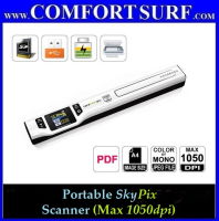 Portable SkyPix TSN470 Handheld/Cordless Handy A4 Photo Scanner (1050 dpi)